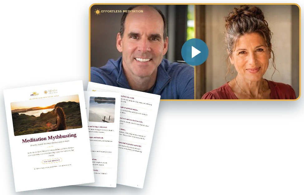 The Meditation Mythbusting guide and the guided practice video